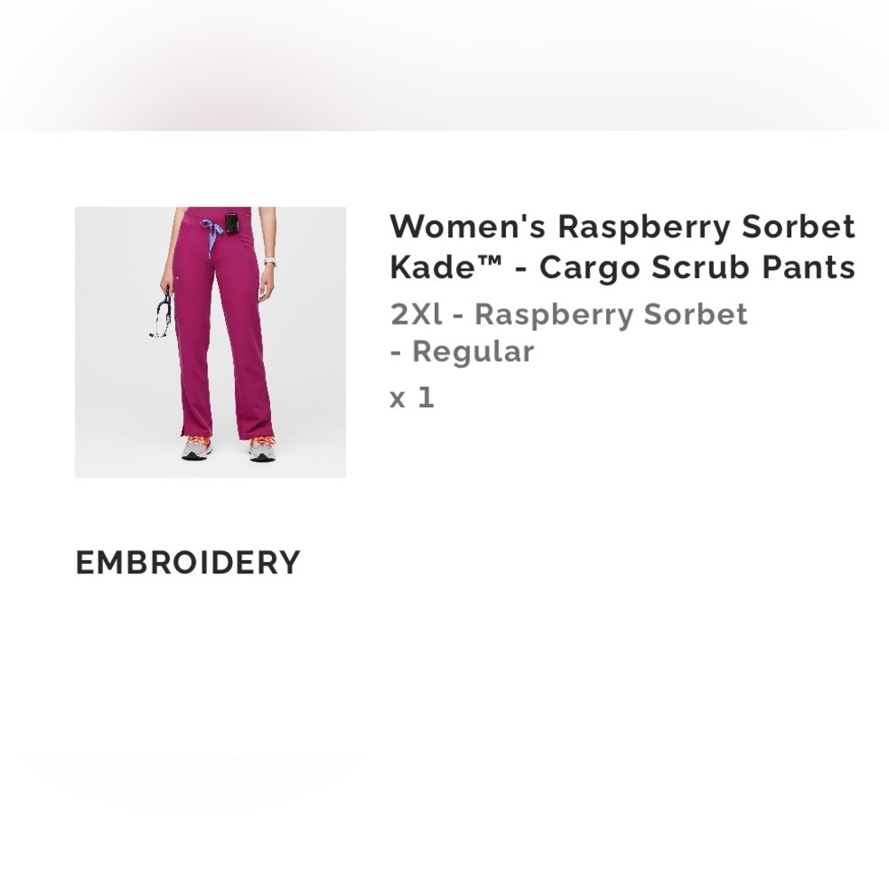 Figs scrub pants